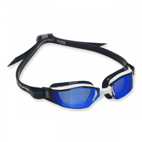 MP Xceed Titanium Mirror Blue Schwimmbrille - verspiegelte Scheibe