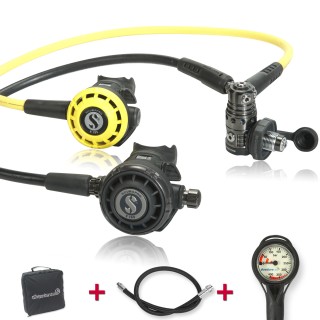 Scubapro G260 Black Tech Komfort Spartset - geprüft unf montiert