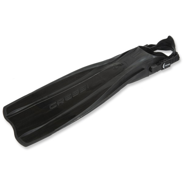 Cressi Tauchflossen Pro Light - mit Flossenband, schwarz