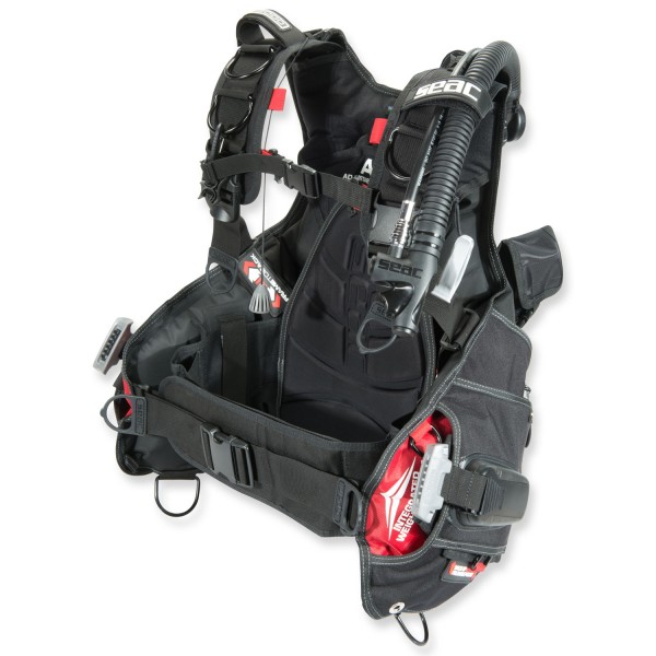 Seac Tarierjacket Pro 2000 - bleiintegriert und Trimmbleitaschen