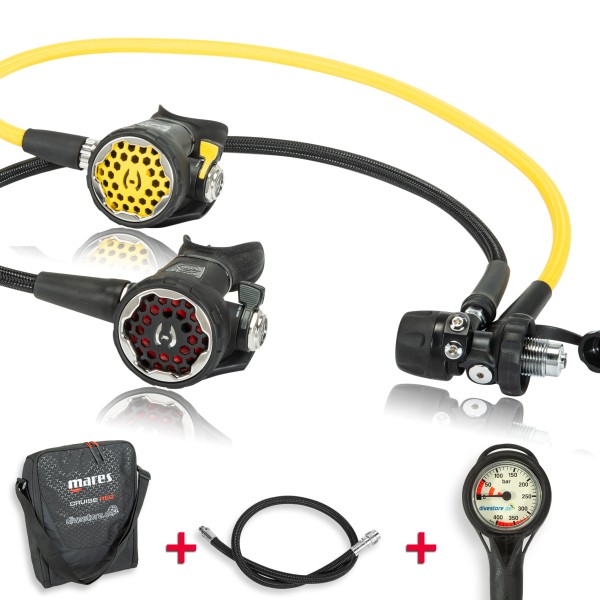 Hollis Atemregler Komfort-Sparset 150LX mit DC7 DIN - geprüft und montiert